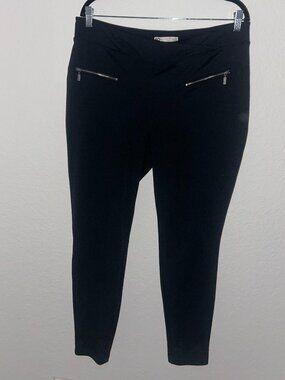 Black Dress Pants with Foe Zippers